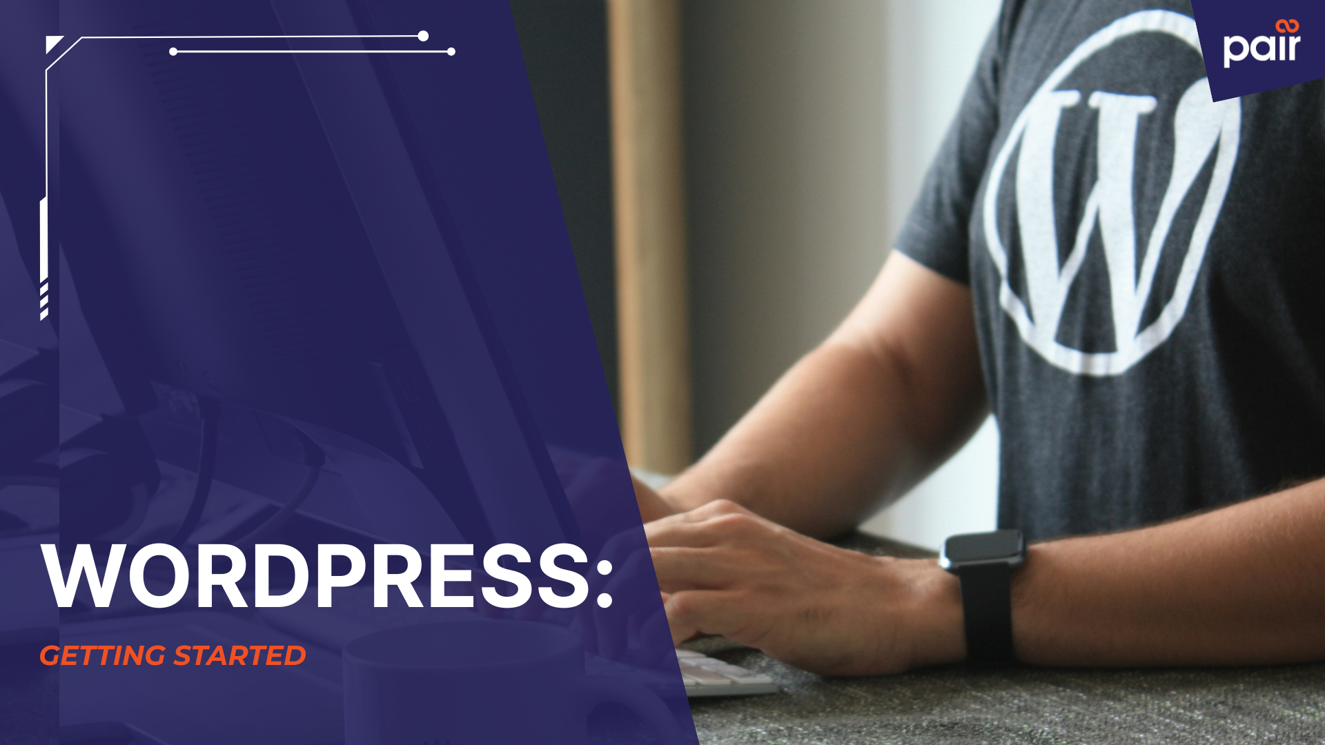 blog image that reads "WordPress: Getting Started"