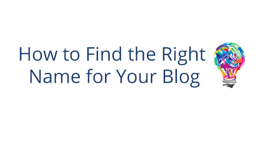 How to Find the Right Name for Your Blog post thumbnail image