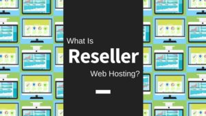 What is reseller web hosting? section header